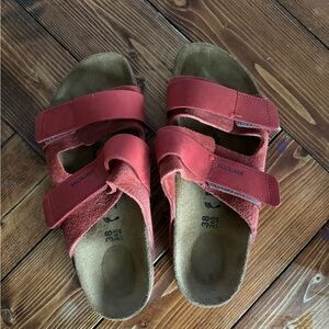 Birkenstock Red Shoes